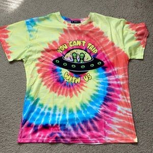 Tye dye oversized shirt